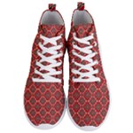 Illustrations Ajrak Abstract Design Pattern Men s Lightweight High Top Sneakers