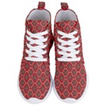 Illustrations Ajrak Abstract Design Pattern Women s Lightweight High Top Sneakers