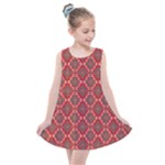 Illustrations Ajrak Abstract Design Pattern Kids  Summer Dress