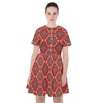 Illustrations Ajrak Abstract Design Pattern Sailor Dress