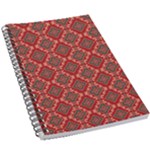 Illustrations Ajrak Abstract Design Pattern 5.5  x 8.5  Notebook