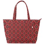 Illustrations Ajrak Abstract Design Pattern Back Pocket Shoulder Bag 