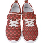 Illustrations Ajrak Abstract Design Pattern Men s Velcro Strap Shoes