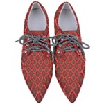 Illustrations Ajrak Abstract Design Pattern Pointed Oxford Shoes