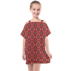 Kids  One Piece Chiffon Dress 