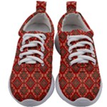 Illustrations Ajrak Abstract Design Pattern Kids Athletic Shoes