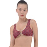 Illustrations Ajrak Abstract Design Pattern Ring Detail Bikini Top