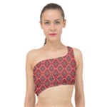 Illustrations Ajrak Abstract Design Pattern Spliced Up Bikini Top 