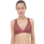 Illustrations Ajrak Abstract Design Pattern Classic Banded Bikini Top