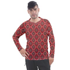 Men s Pique Long Sleeve T-Shirt 