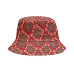 Illustrations Ajrak Abstract Design Pattern Bucket Hat