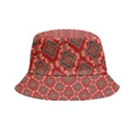 Illustrations Ajrak Abstract Design Pattern Inside Out Bucket Hat