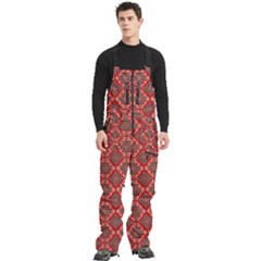 Men s Front Zip Ski And Snowboard Bib Pants 