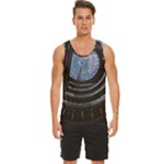 Building Ceiling Structure Dome Men s Wide Collar Tank Top