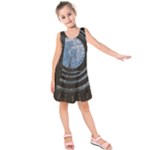 Building Ceiling Structure Dome Kids  Sleeveless Dress