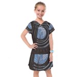 Building Ceiling Structure Dome Kids  Drop Waist Dress