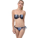 Building Ceiling Structure Dome Twist Bandeau Bikini Set