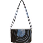 Building Ceiling Structure Dome Double Gusset Crossbody Bag