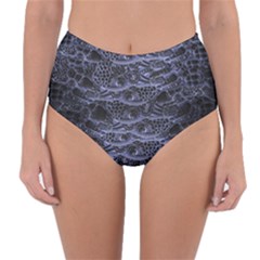 Reversible High-Waist Bikini Bottoms 