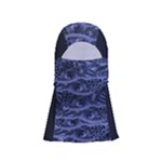 Aliens Entrails – Dark Blue Print Pattern Design Adjustable Balaclava Face Mask