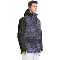 Men s Multi Pockets Zip Ski and Snowboard Waterproof Breathable Jacket 