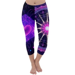 Capri Winter Leggings  Front