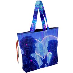 Drawstring Tote Bag 