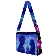 Full Print Messenger Bag (L) 