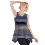 Twilight Serenade Print Side Drop Tank Tunic