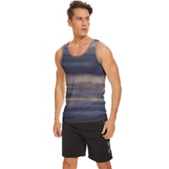 Men s Wide Collar Tank Top 