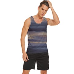 Men s Wide Collar Tank Top 