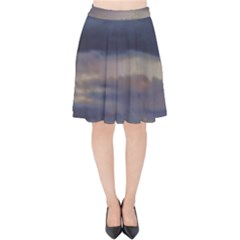 Velvet High Waist Skirt 