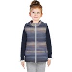 Twilight Serenade Print Kids  Hooded Puffer Vest