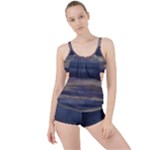 Twilight Serenade Print Boyleg Tankini Set 