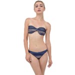 Twilight Serenade Print Classic Bandeau Bikini Set