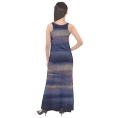 Sleeveless Velour Maxi Dress 