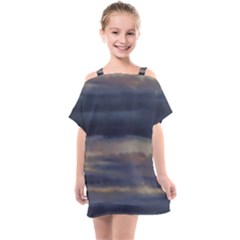 Kids  One Piece Chiffon Dress 