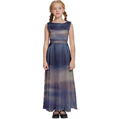 Kids  Satin Sleeveless Maxi Dress 