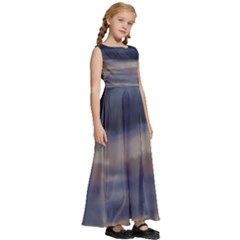 Kids  Satin Sleeveless Maxi Dress 