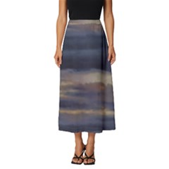 Classic Midi Chiffon Skirt 