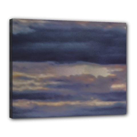 Twilight Serenade Print Canvas 20  x 16  (Stretched) from ArtsNow.com