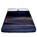 Twilight Serenade Print Fitted Sheet (Queen Size)