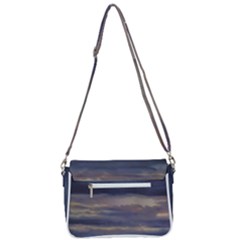 Shoulder Bag with Back Zipper 