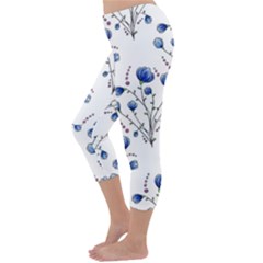 Capri Winter Leggings  Back