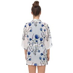 Half Sleeve Chiffon Kimono 