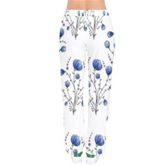 Women Velvet Drawstring Pants 