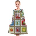 Kids  Midi Sailor Dress 