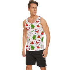 Men s Wide Collar Tank Top 