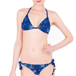 Christmas Stars Pattern Star Classic Bikini Set