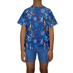 Kids  Short Sleeve Swimwear 